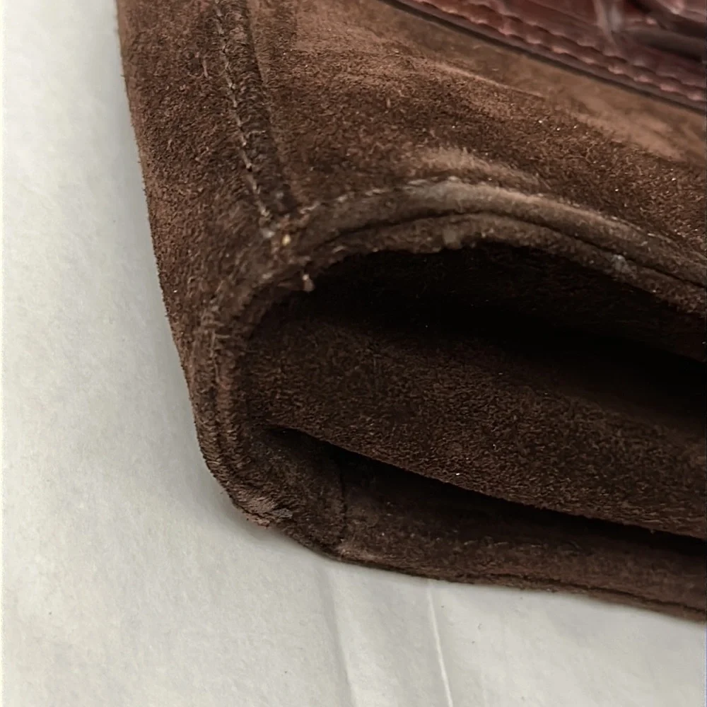 MAXX New York Classy Leather Satchel Bag Purse